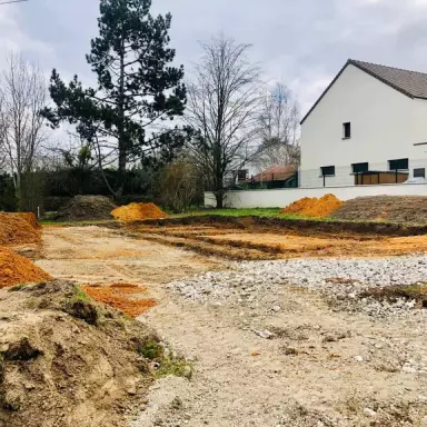 Terrassement maison